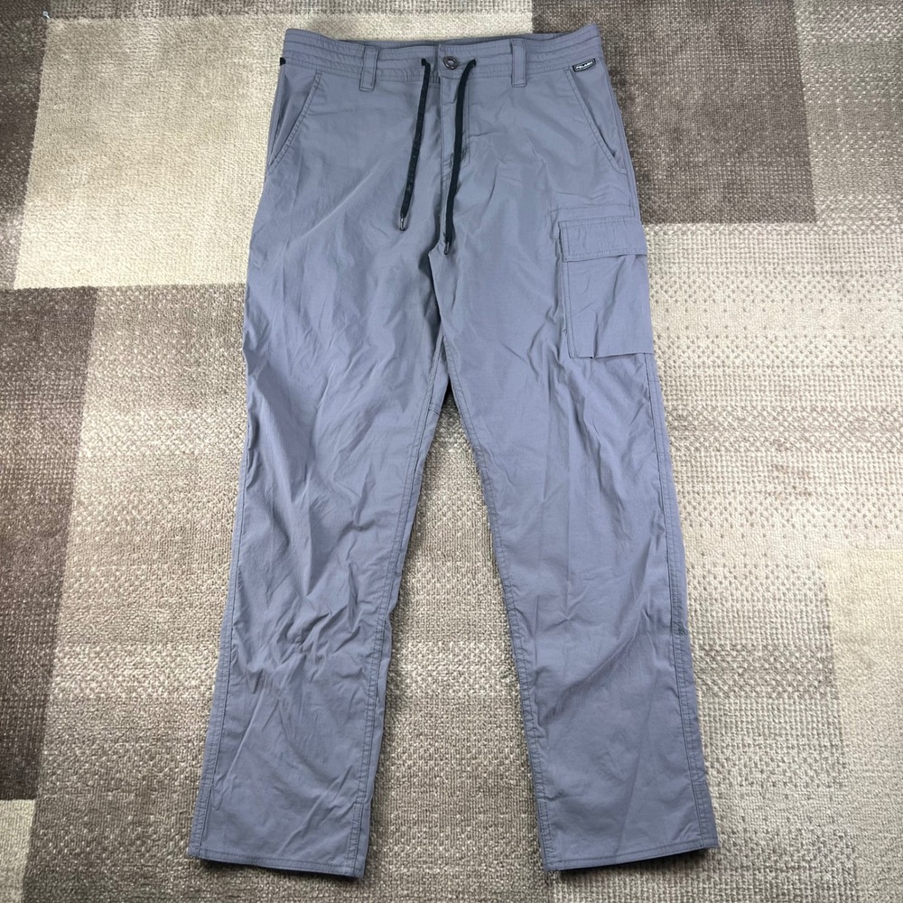 Pelagic Traverse Fishing Pants Mens 34X30 Grey Performance Cargo Outdoor